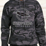 NLO Black Camo Pullover Hoodie