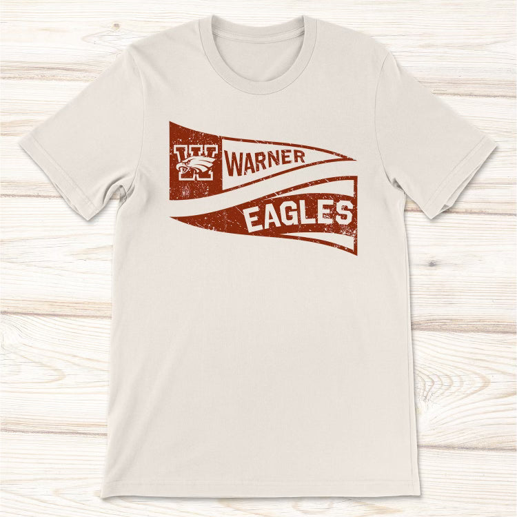 Warner Eagles Pennants Tee – M&S Screenprinting